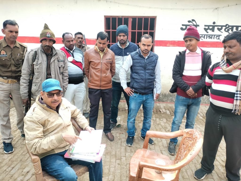 कौशाम्बी28जनवरी24*सीडीओ ने शमसाबाद,टेंगाई शहजादपुर गोवंश आश्रय स्थलो का किया आकस्मिक निरीक्षण*