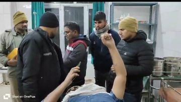 बिजनौर03जनवरी24**बदमाशों ने कार सवार युवक पर की फायरिंग,