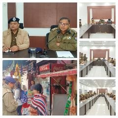 कानपुर नगर05जनवरी24*पुलिस आयुक्त श्री अखिल कुमार द्वारा पुलिस कार्यालय परिसर का भ्रमण किया गया