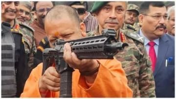 लखनऊ05जनवरी24*सीएम योगी की पहले ऐसी तस्वीर नहीं देखी होगी,नो योर आर्मी मेले से सामने आई ये झलक*