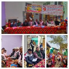 अलीगढ़08जनवरी24*सावित्रीबाई फुले की स्मृति में नारी शिक्षा जन जागृति अभियान का आयोजन किया गया।