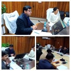 लखनऊ09जनवरी24*आबकारी मंत्री नितिन अग्रवाल ने की अधिकारियों के साथ की वर्चुअल समीक्षा ।