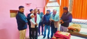 कानपुर09जनवरी24*जिलाधिकारी श्री विशाख जी द्वारा आज डफरिन, उर्सला अस्पताल के रैन बसेरे का औचक निरीक्षण किया गया।