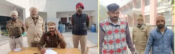 पंजाब10जनवरी24*चोरी के मामले में दो भगौडा आरोपियों को पुलिस ने काबू किया , जेल भेजा