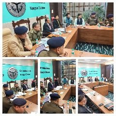 कानपुर नगर12जनवरी,2024*मण्डलायुक्त व पुलिस आयुक्त की संयुक्त अध्यक्षता में उच्च स्तरीय संचालन समिति की बैठक सम्पन्न हुयी।