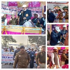 औरैया13जनवरी24*सड़क सुरक्षा सप्ताह के अंतर्गत गोष्ठी एवं रैली का आयोजन किया गया