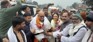 अयोध्या15जनवरी24*इस बार केंद्र में कांग्रेस की बनेगी सरकार : अजय राय