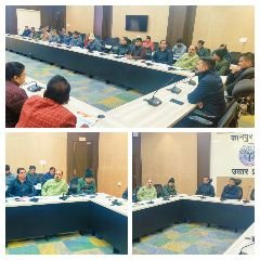 कानपुर नगर16जनवरी24*जनपद में चल रहे विकास कार्यों की प्रगति के संबंध में मासिक समीक्षा बैठक संपन्न हुई।