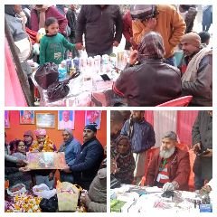 कौशाम्बी16जनवरी24*समाज सेवी संस्था द्वारा आयोजित किया गया निशुल्क मेडिकल शिविर*