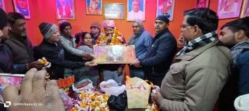 कानपुर नगर16जनवरी24*भाजपा शिवराजपुर मंडल अध्यक्ष बनने पर अनुराग शुक्ला का हुआ भव्य स्वागत