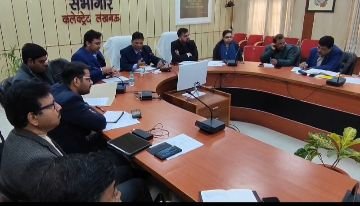 लखनऊ18जनवरी24*लखनऊ में मतदाता दिवस आयोजन के संबंध में बैठक संपन्न।