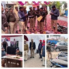 कानपुर नगर24जनवरी24*DCP South ने किया थाना बिधनू का वार्षिक निरीक्षण* कानपुर नगर24जनवरी24*DCP South ने किया थाना बिधनू का वार्षिक निरीक्षण*