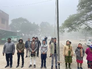 कौशाम्बी26जनवरी24*महामाया राजकीय महाविद्यालय में धूमधाम से मनाया गया गणतंत्र दिवस*