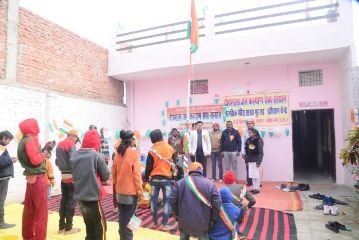 कौशाम्बी26जनवरी24*दीपमाला जन कल्याण सेवा संस्थान में बड़े धूमधाम से मनाया गया 75 गणतंत्र दिवस*