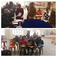 कौशाम्बी27जनवरी24*समाधान दिवस पर नायब तहसीलदार संजय सिंह ने फरियादियों की सुनी समस्या*