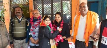 कौशाम्बी27जनवरी24*डीएसपी पद पर चयन होने पर केसरवानी समाज में हर्ष का माहौल*