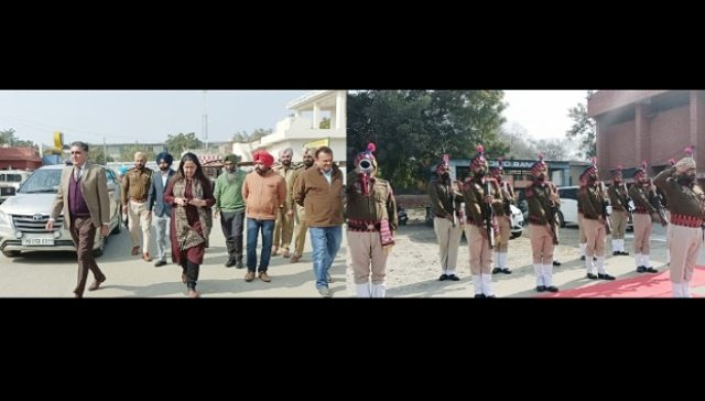 पंजाब 01 फरवरी 2024* चंडीगढ़ राइट टू सर्विस कमीशन में चीफ कमिश्नर अरुण कुमार ने तहसील कम्पलैक्स अबोहर का निरीक्षण