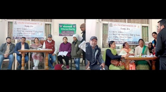 पंजाब 13 फरवरी 2024* दिव्यांगजनों के लिए लगाए सुविधा कैम्प में करीब 55 लोगों के पैंशन फार्म भरे गए