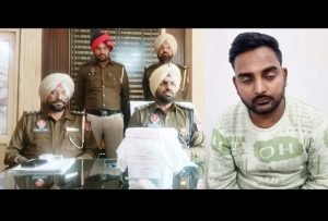 पंजाब 23 फरवरी 2024* राहुल कुमार देसी पिस्टल सहित काबू, पुलिस रिमांड पर