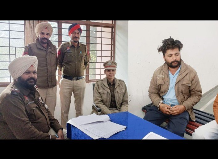 पंजाब 29 फरवरी 2024* थाना खुईयांसरवर पुलिस ने शराब मामले में भगौड़ा आरोपी को काबू किया, जेल भेजा