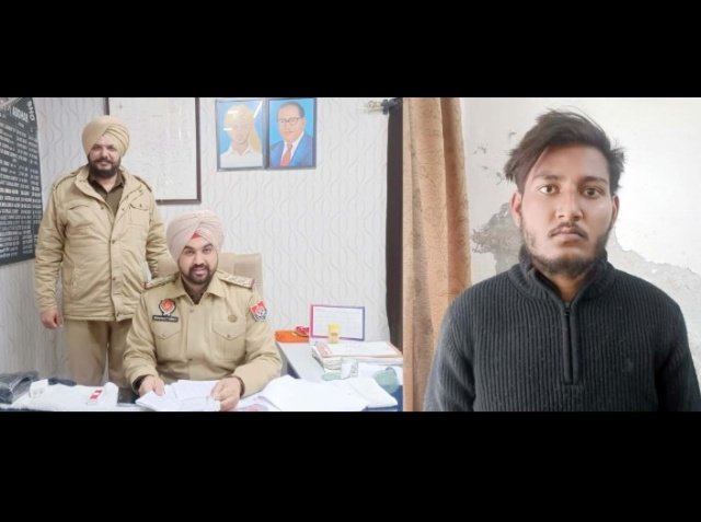 पंजाब 05 फरवरी 2024*  नाबालिग लडक़ी को भगाने में सहयोग करने वाले भाई विजय कुमार उर्फ बिट्टू को पुलिस ने काबू किया