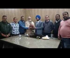 पंजाब 07 फरवरी 2024* एसडीएम रविंद्र पाल अरोड़ा ने नगर निगम कमिशनर का पद्भार संभाला