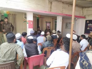 कौशाम्बी01फरवरी24*ज्ञानवापी के व्यास तहखाने में हिंदू पक्ष को पूजा करने का अधिकार के बाद एतिहात बरत रही पुलिस*