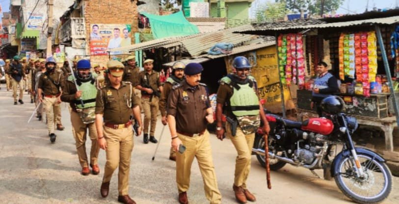 कौशाम्बी2फरवरी24*ज्ञानवापी मामले को लेकर एलर्ट मोड में कौशाम्बी पुलिस* कौशाम्बी2फरवरी24*ज्ञानवापी मामले को लेकर एलर्ट मोड में कौशाम्बी पुलिस*