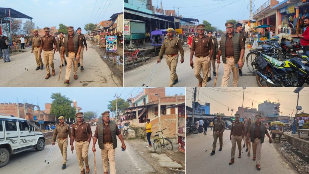 कौशाम्बी05फरवरी24*पश्चिम शरीरा थानाध्यक्ष ने पुलिस फोर्स के साथ अषाढ़ा में की पैदल गश्त, सुरक्षा का दिलाया भरोसा। कौशाम्बी05फरवरी24*पश्चिम शरीरा थानाध्यक्ष ने पुलिस फोर्स के साथ अषाढ़ा में की पैदल गश्त, सुरक्षा का दिलाया भरोसा।