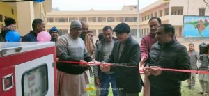 अयोध्या07फरवरी24*चीनी मिल रौज़ागाँव के इकाई प्रमुख ने विद्यालय को दिया जनरेटर