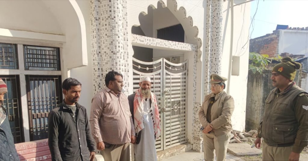 अयोध्या09फरवरी24*आगामी त्यौहारों को लेकर मवई पुलिस एलर्ट