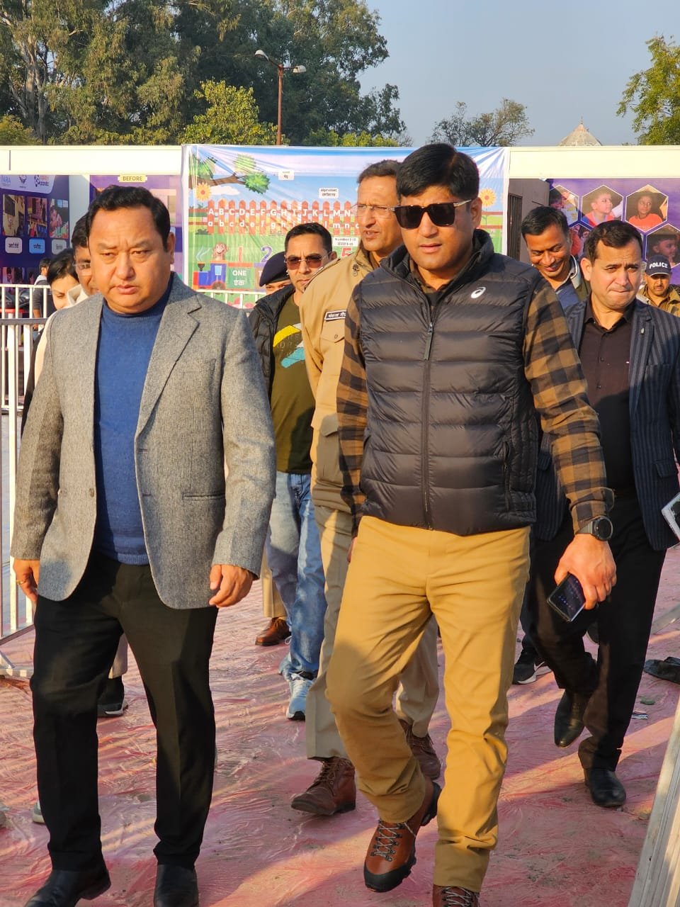 हरिद्वार12फरवरी24*कल हरिद्वार के ऋषिकुल में वृहद स्तर पर होने वाले "नारीशक्ति महोत्सव" कार्यक्रम के संदर्भ में DM व SSP ने लिया जायजा।