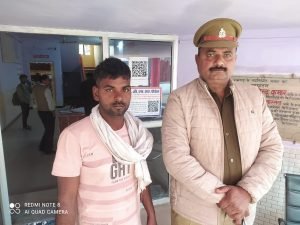 फिरोजाबाद12फरवरी24*चैकिंग के दौरान एक अभियुक्त को अवैध तमंचा मय कारतूस सहित किया गया गिरफ्तार ।*