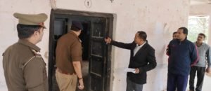 कौशाम्बी16फरवरी24*यूपी पुलिस भर्ती परीक्षा की तैयारियों को लेकर डीएम,एसपी ने किया निरीक्षण*