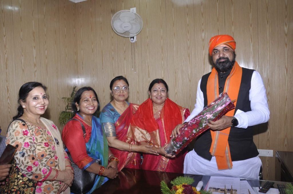 कुशीनगर20फरवरी24*श्रीमती धर्मशीला गुप्ता बनी राज्यसभा सांसद।