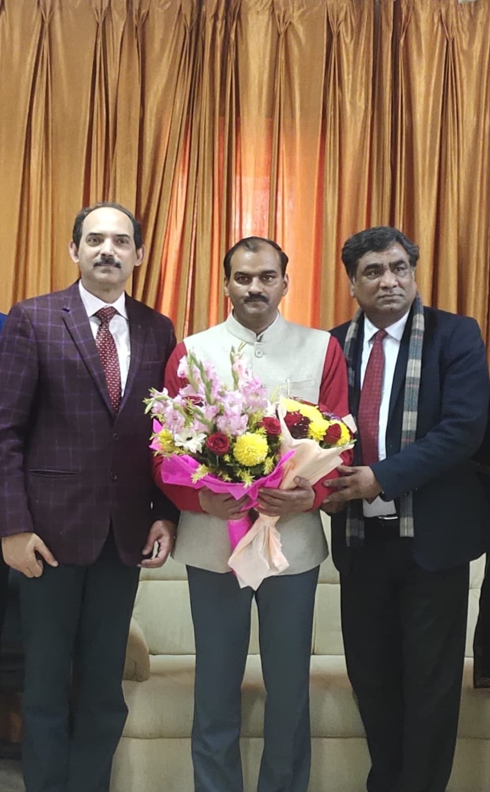 प्रयागराज21फरवरी24*भूगोल विभाग के विभागाध्यक्ष बने प्रो अश्वजीत चौधरी*