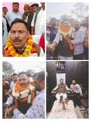 डेहरी रोहतास05फरवरी*कांग्रेस नेता कक्कू खान रिहा समर्थको ने किया स्वागत,