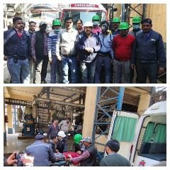 कानपुर08फरवरी24*जन जागरण अभियान के तहतआपदा प्रबंधन टीम ने अमोनिया गैस रिसाव के दौरान सुरक्षा के दिए टिप्स ,