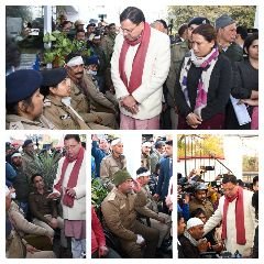 हल्द्वानी10फरवरी24*हल्द्वानी पहुंचे मुख्यमंत्री ने बनभूलपुरा में हुई घटना में घायलों का हालचाल जाना। हल्द्वानी10फरवरी24*हल्द्वानी पहुंचे मुख्यमंत्री ने बनभूलपुरा में हुई घटना में घायलों का हालचाल जाना।