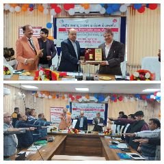 कौशाम्बी14फरवरी24*जनपद को तम्बाकू धूम्रपान मुक्त घोषणा-पत्र का किया गया अनावरण*