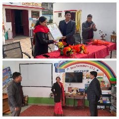 मिर्जापुर16फरवरी24*एडीएम वित्त एवं राजस्व ने प्राथमिक विद्यालय की प्रधानाचार्या को किया सम्मानित* मिर्जापुर16फरवरी24*एडीएम वित्त एवं राजस्व ने प्राथमिक विद्यालय की प्रधानाचार्या को किया सम्मानित*