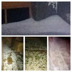 कानपुर20फरवरी24*बिल्हौर तहसील अंतर्गत ककवन मे ओलावृष्टि के साथ तूफानी बारिश का कहर जारी