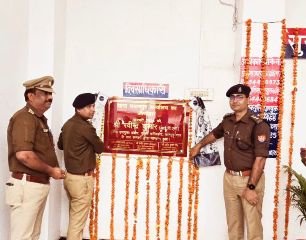 कानपुर नगर22फरवरी24*डीसीपी साउथ ने घाटमपुर थाने का जीर्णोद्धार कराकर नये सिरे से किया शुभारम्भ*