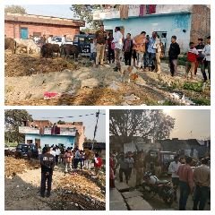 कौशाम्बी24फरवरी24*भूमाफियाओं को एसओ ने लगाई जमकर फटकार गलत करने पर होगी कार्यवाही* कौशाम्बी24फरवरी24*भूमाफियाओं को एसओ ने लगाई जमकर फटकार गलत करने पर होगी कार्यवाही*