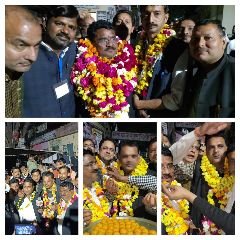 औरैया24फरवरी24*बार एसोसिएशन चुनाव में संजीव चतुर्वेदी अध्यक्ष व पप्पल चौबे महामंत्री चुने गये* औरैया24फरवरी24*बार एसोसिएशन चुनाव में संजीव चतुर्वेदी अध्यक्ष व पप्पल चौबे महामंत्री चुने गये*