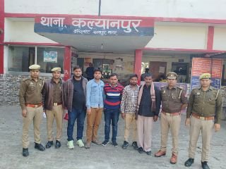 कानपुर25फरवरी24*कल्यानपुर पुलिस व साइबर सेल टीम द्वारा साइबर ठगों को किया गया गिरफ्तार। कानपुर25फरवरी24*कल्यानपुर पुलिस व साइबर सेल टीम द्वारा साइबर ठगों को किया गया गिरफ्तार।