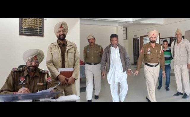 पंजाब 02 मार्च 2024* मंदबुद्धि नाबालिगा से बलात्कार करने वाला आरोपी बोहड़ सिंह पुलिस रिमांड पर