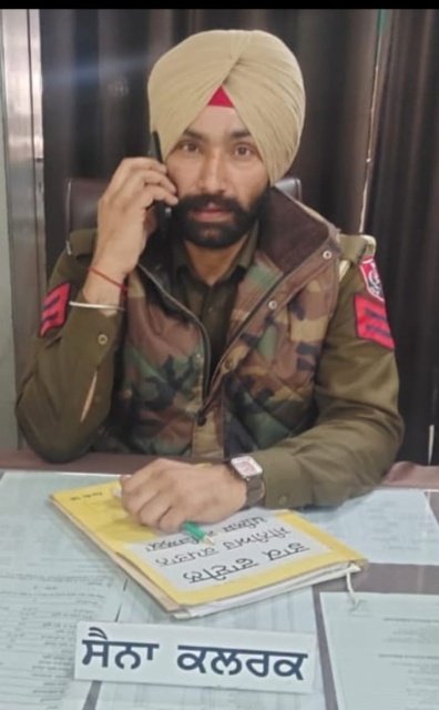 पंजाब 02 मार्च 2024* जगजीत सिंह बने सैना कर्लक