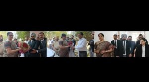 पंजाब 22 मार्च 2024* पंजाब हरियाणा हाईकोर्ट की जस्टिस अर्चना पूरी ने अबोहर की अदालतों का निरीक्षण किया। 