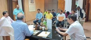 कौशाम्बी18मार्च24*प्रिंटिंग प्रेस प्रकाशन के साथ डीएम ने की बैठक*